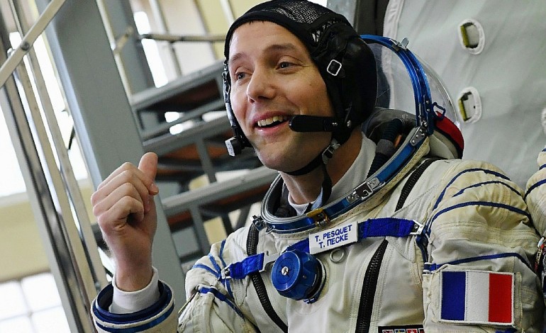 Le Français Thomas Pesquet, astronaute et ambassadeur de l'espace