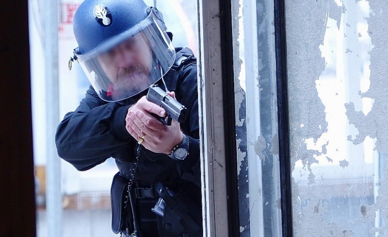Bénouville. Antiterrorisme: des policiers du Calvados donnent l'assaut pour un exercice