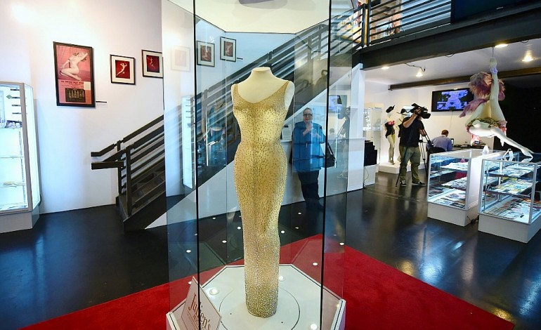 La robe de Marilyn du "Happy Birthday" à JFK vendue 4,8 M de dollars