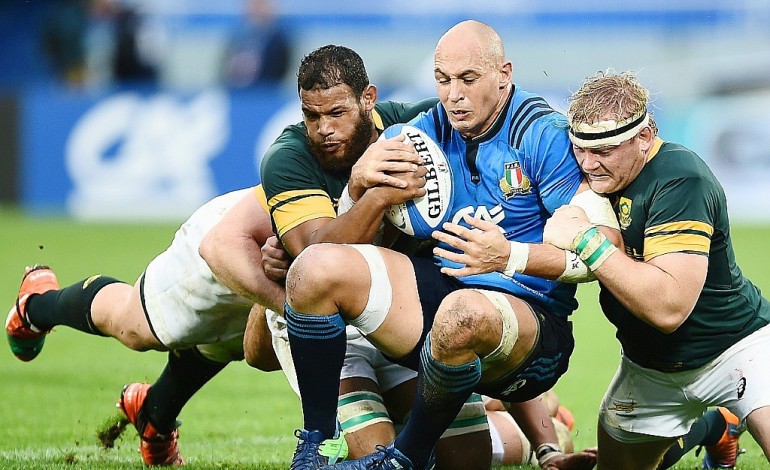 Rugby: l'Afrique du Sud battue par l'Italie pour la première fois (20-18)