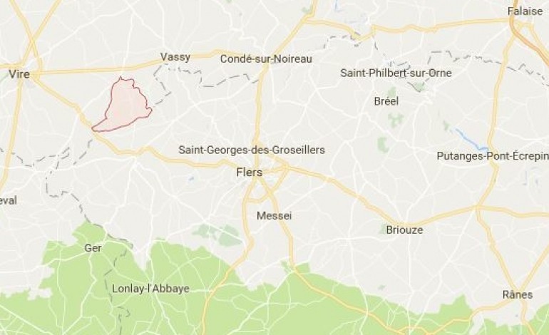 Bernières-le-Patry. Normandie: voiture et train entrent en collision