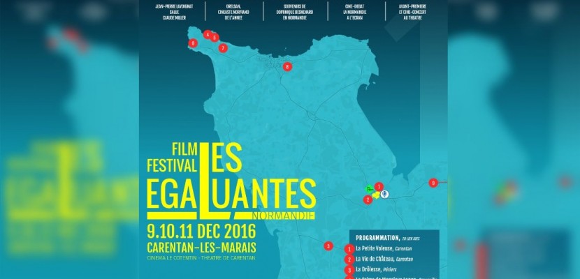 Festival cinéma: Les Egaluantes à Carantan les Marais