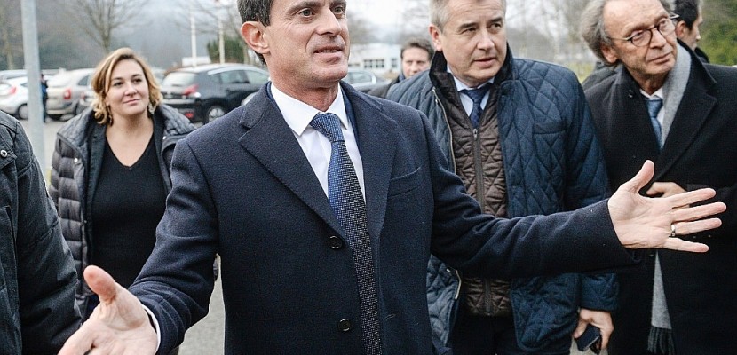 Saint-Lô. Retour sur terre pour le candidat Valls en campagne