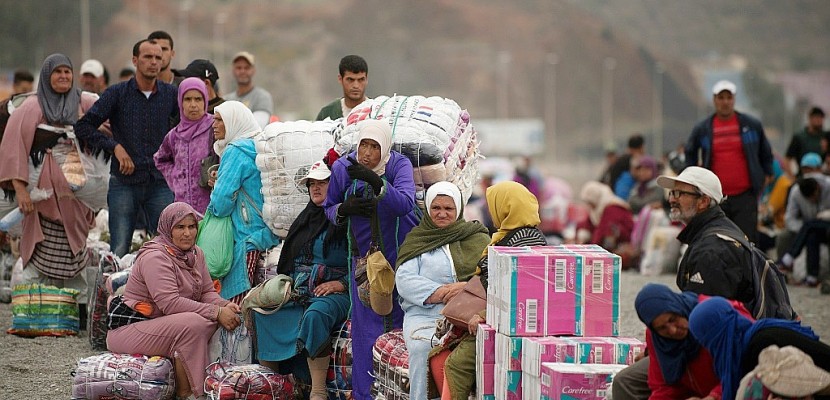 Maroc: près de 400 migrants forcent la frontière à Ceuta