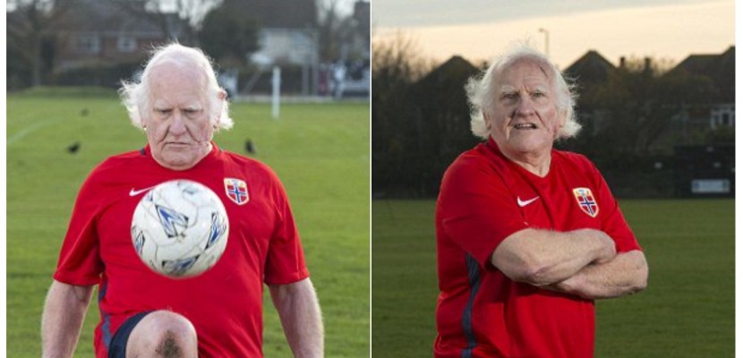 Dickie, 81 ans, le «plus vieux joueur de foot du Royaume-Uni» cherche à se faire recruter dans un nouveau club.