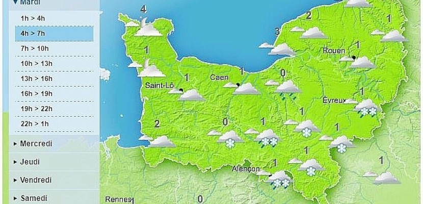 Alençon. Normandie : les premiers flocons de neige attendus dans la nuit