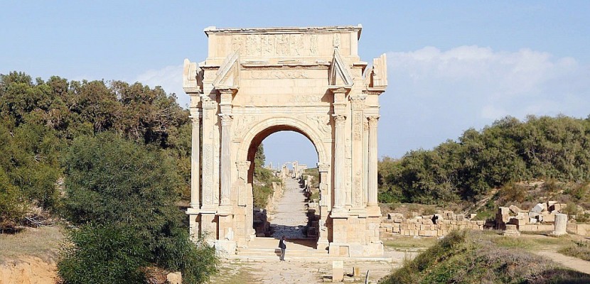 Libye: une imposante cité romaine protégée par des volontaires