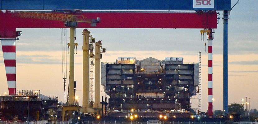 Un seul candidat à la reprise des chantiers navals de Saint-Nazaire