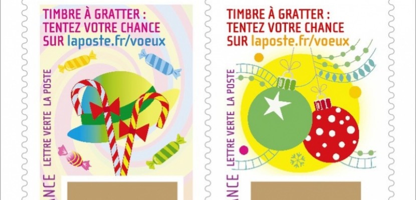 Saint-Lô. Jeu et cadeaux : La Poste lance des timbres à gratter