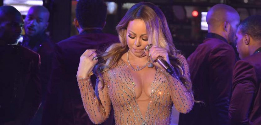 Mariah Carey rate son playback lors de son show du nouvel an