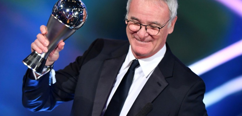 Prix Fifa: Claudio Ranieri entraîneur de l'année 2016