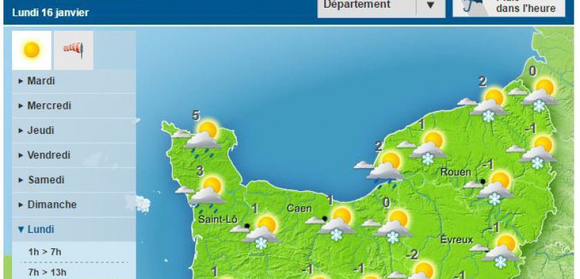 Saint-Lô. Neige en Normandie : Météo France affine ses prévisions, premières chutes attendues vendredi