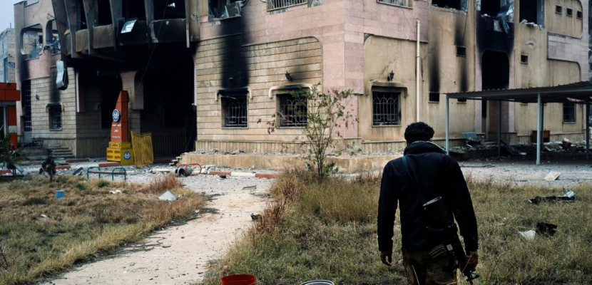 L'université de Mossoul, reprise aux jihadistes mais dévastée