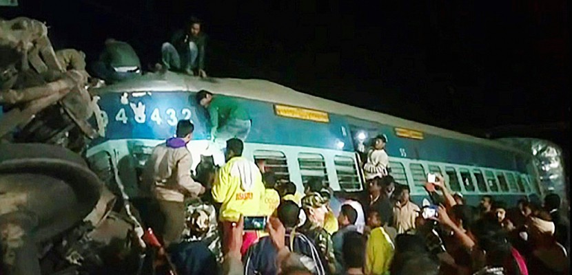 Inde: au moins 27 morts dans le déraillement d'un train