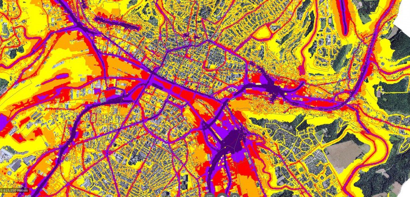 Rouen. Pollution sonore à Rouen, une cartographie disponible