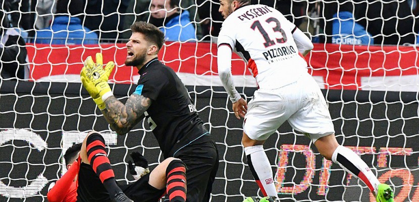Ligue 1: Nice s'accroche et ramène le nul de Rennes