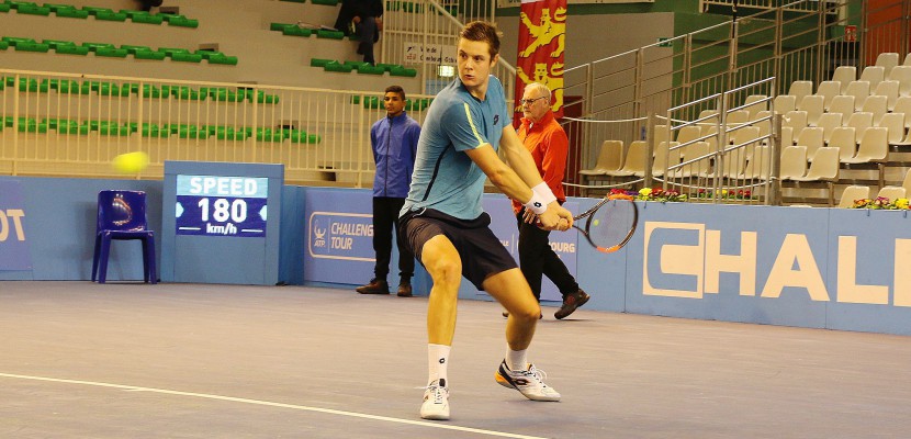Cherbourg. Challenger de Cherbourg (tennis) : Maxime Janvier (FRA) sort la tête de série numéro 2 ! 