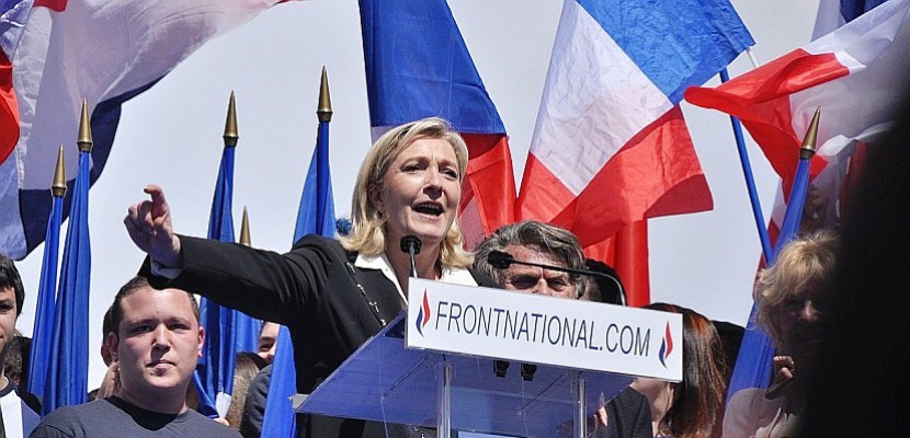 Le Mont Saint-Michel. Marine Le Pen au Mont-Saint-Michel lundi