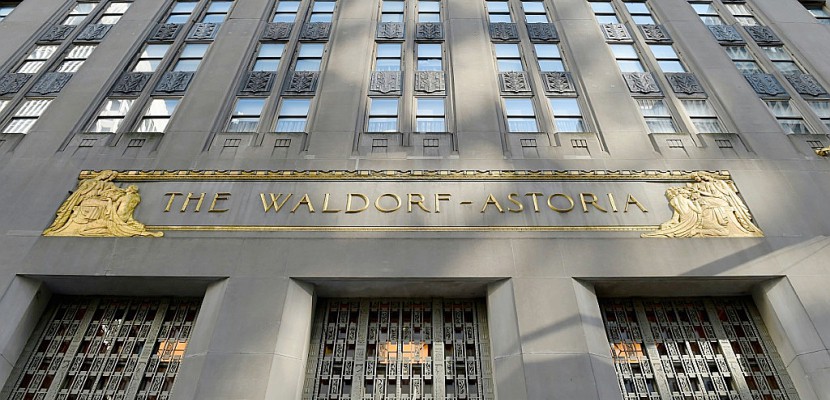 Le Waldorf Astoria, mythique hôtel Art déco de New York, ferme ses portes