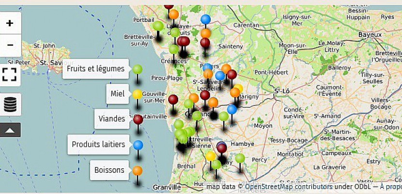 Coutances . Manche : une carte interactive détaille les producteurs en vente directe