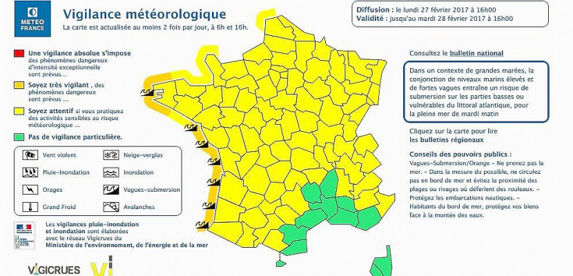 Cherbourg. La Normandie en vigilance jaune pour des orages et des vents violents