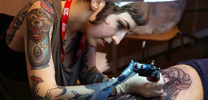Le tatouage, candidat au "10e art", s'expose au Mondial de Paris