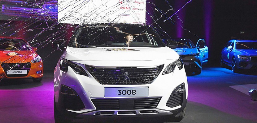 La Peugeot 3008 élue voiture européenne de l'année
