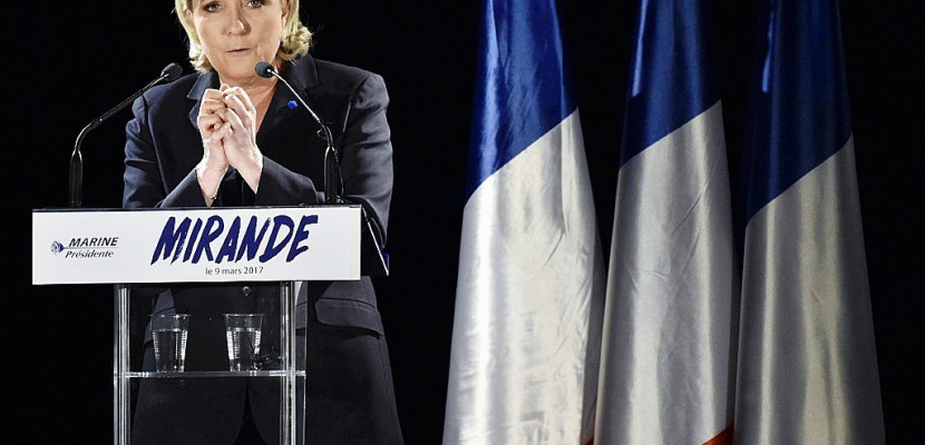 Justice: Marine Le Pen dénonce une "opération politique"
