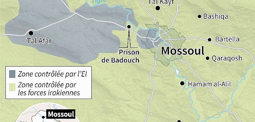 L'EI est "pris au piège" à Mossoul dont le dernier accès a été coupé