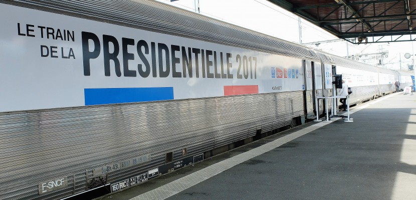 Caen. Le train de la présidentielle en escale en Normandie