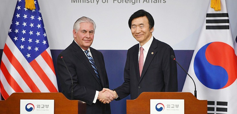 L'action militaire contre Pyongyang est une option, dit Tillerson
