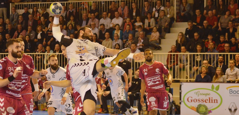Handball Proligue. HANDBALL (Proligue) : Suprématie de Cherbourg dans le derby face à Caen (30-27)