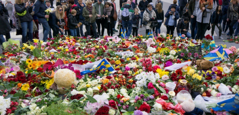 Attentat à Stockholm: deux Suédois, un Britannique et un Belge tués