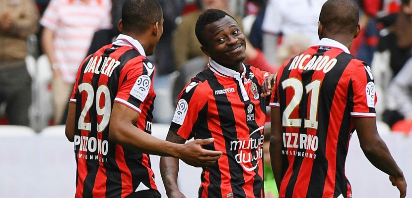 Ligue 1: Nice, vainqueur de Nancy 3-1, est assuré de terminer sur le podium