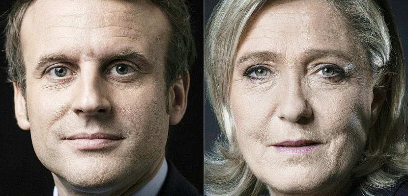 Présidentielle: Macron et Le Pen en duel à Paris avant le sprint final