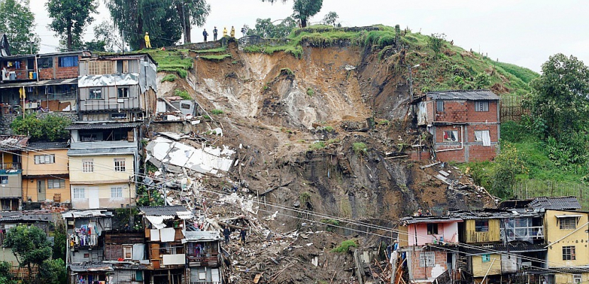 Nouveaux glissements de terrain en Colombie: au moins 11 morts