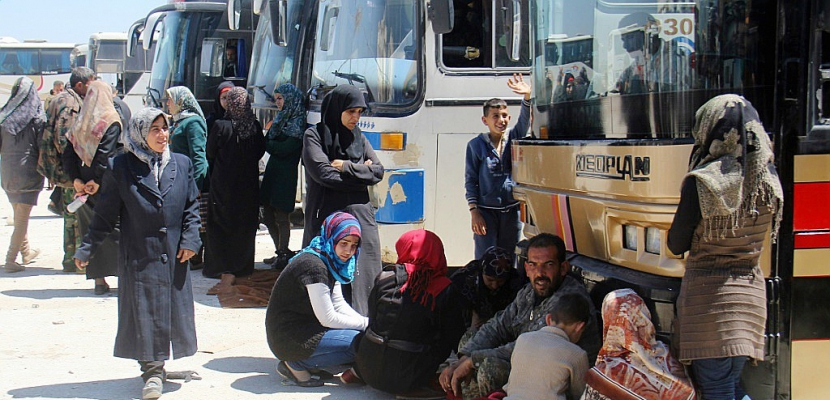Syrie: reprise du processus d'évacuation après 48h de blocage