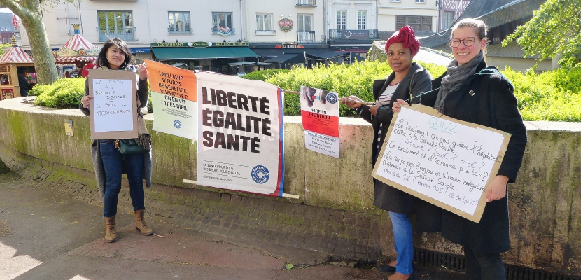 Rouen. À Rouen, les bénévoles de Médecins du monde font aussi campagne