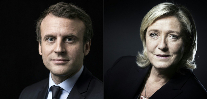Macron battrait largement Le Pen au second tour selon des sondages