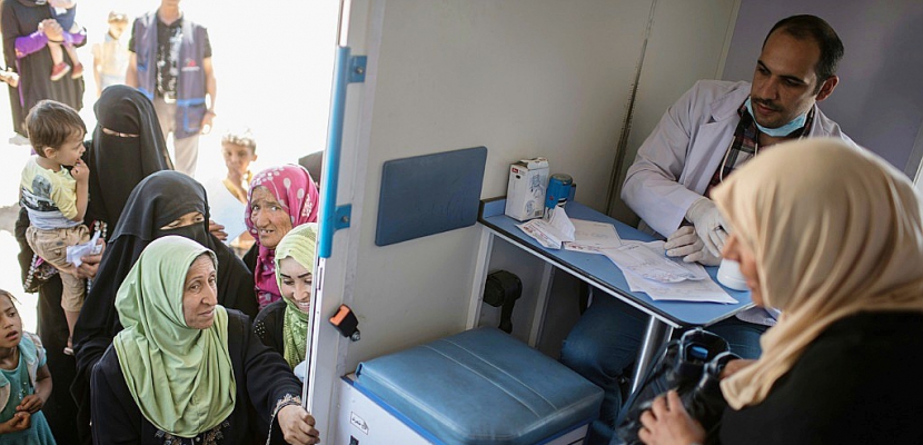A Mossoul, une clinique pour les blessés fuyant les jihadistes
