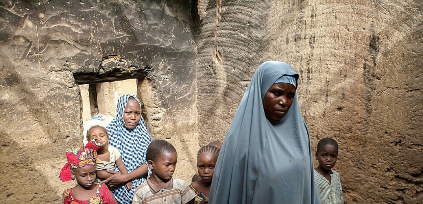 La paix est revenue à Damasak, dans le nord du Nigeria. Pas ses enfants.