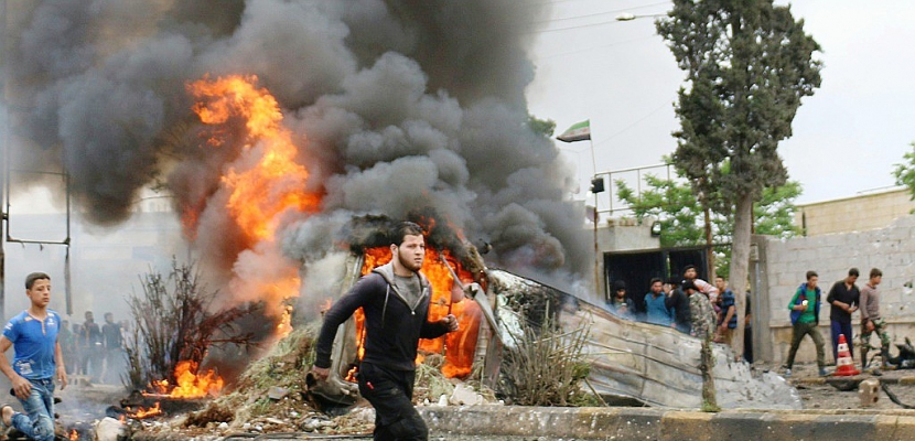 Syrie: cinq morts dans l'explosion d'une voiture piégée