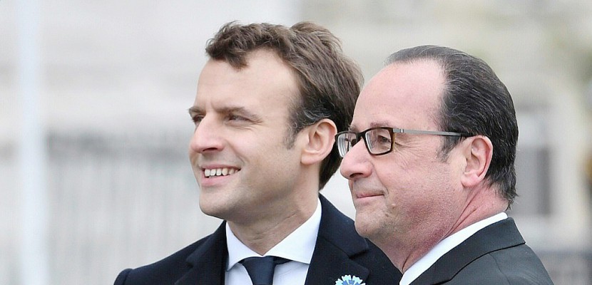 Hollande et Macron se préparent à une passation du pouvoir "amicale"