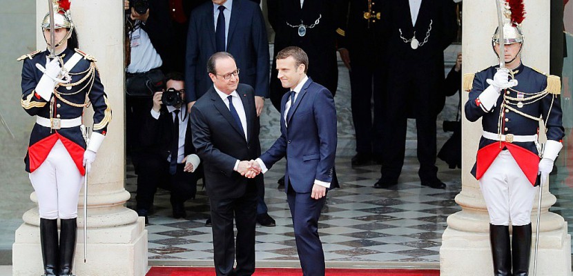 Hors Normandie. Emmanuel Macron arrive à l'Elysée pour la passation de pouvoirs