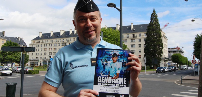 Caen. Les gendarmes de Caen mobilisés pour recruter 5 000 sous-officiers en France