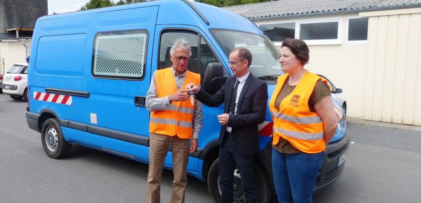 Saint-Lô. GRDF offre une camionnette à la Banque Alimentaire de la Manche