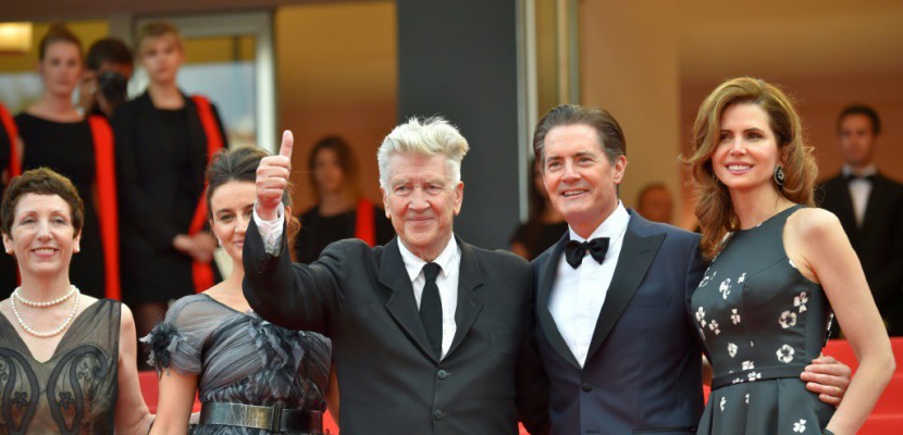 Ovation pour le retour de David Lynch à Cannes et sa série "Twin Peaks"