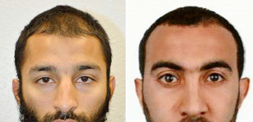 Attentat de Londres: la police donne l'identité de deux assaillants