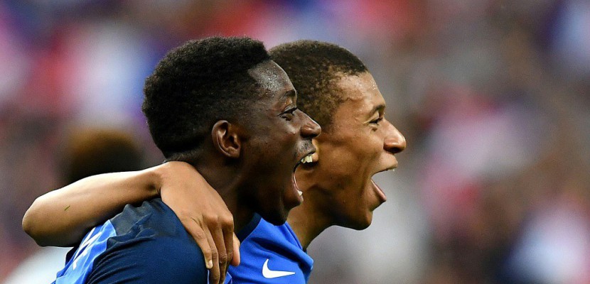 Amical: la France gagne son dernier match de la saison contre l'Angleterre