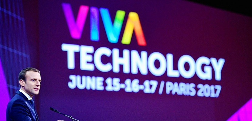Macron au salon VivaTech pour tracer sa feuille de route technologique